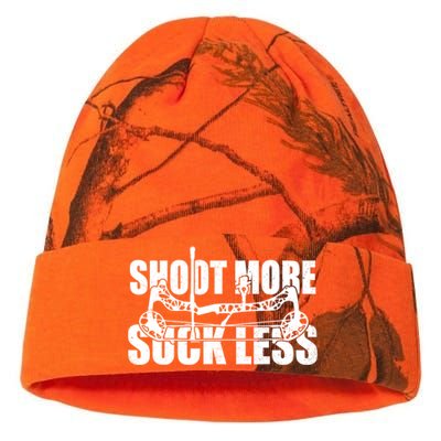 Shoot More Suck Less Funny Hunting Lovers Kati Licensed 12" Camo Beanie