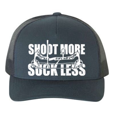 Shoot More Suck Less Funny Hunting Lovers Yupoong Adult 5-Panel Trucker Hat