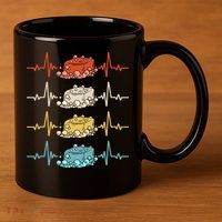 Soap Making Soap Maker Heartbeat Gift 11oz C Handle Ceramic Mug
