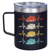 Soap Making Soap Maker Heartbeat Gift 12oz Stainless Steel Coffee Mug