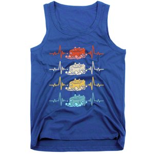 Soap Making Soap Maker Heartbeat Gift Tank Top