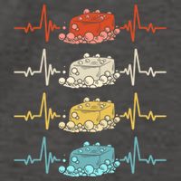 Soap Making Soap Maker Heartbeat Gift Vector Backpack
