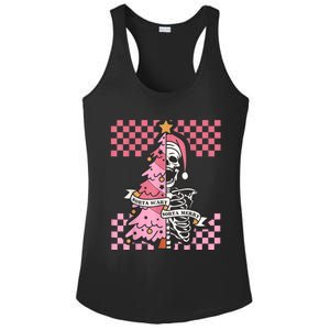 Sorta Merry Sorta Scary Spooky Christmas Goth Skull Xmas Ladies PosiCharge Competitor Racerback Tank