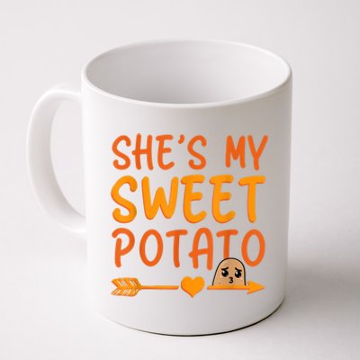 Shes My Sweet Potato I Yam Set Thanksgiving Couples Matching Coffee Mug