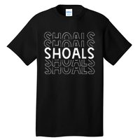 S Muscle Shoals Alabama Bama Southern Tuscumbia Florence Tall T-Shirt