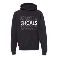 S Muscle Shoals Alabama Bama Southern Tuscumbia Florence Premium Hoodie