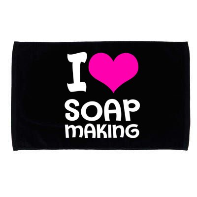 Soap Making Soap Maker I Love Soap Gift Microfiber Hand Towel