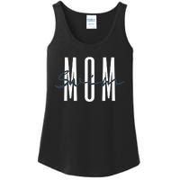 Swim Mom Swim Mama Swim Team Swimmers Mother Ladies Essential Tank