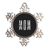 Swim Mom Swim Mama Swim Team Swimmers Mother Metallic Star Ornament