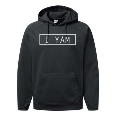 SheS My Sweet Potato I Yam Thanksgiving Performance Fleece Hoodie