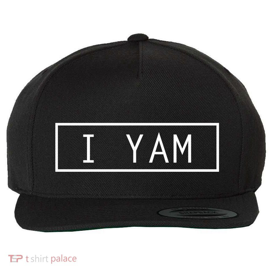 SheS My Sweet Potato I Yam Thanksgiving Wool Snapback Cap