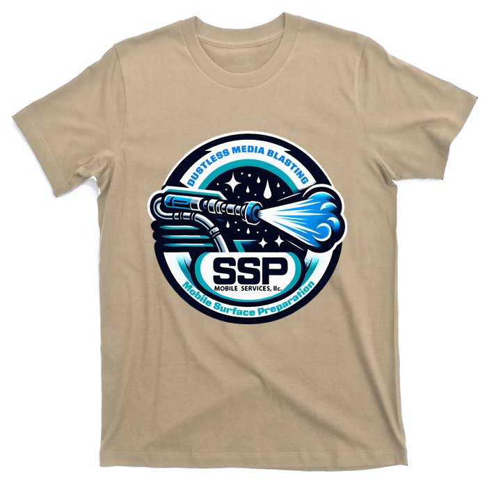 Ssp Mobile Services Dustless Blasting Surface Preparation T-Shirt