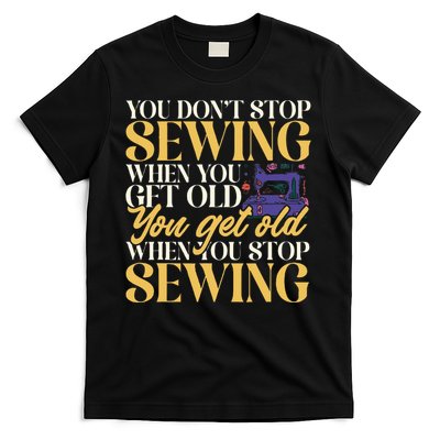 Sewing Machine Seamstress Quilting Sewing T-Shirt