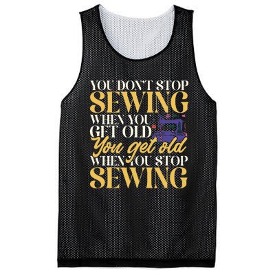 Sewing Machine Seamstress Quilting Sewing Mesh Reversible Basketball Jersey Tank