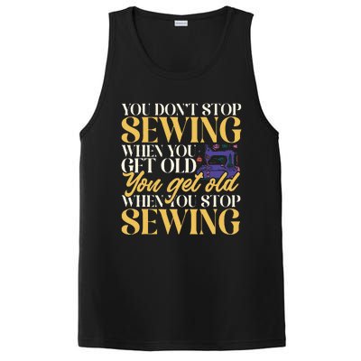 Sewing Machine Seamstress Quilting Sewing PosiCharge Competitor Tank