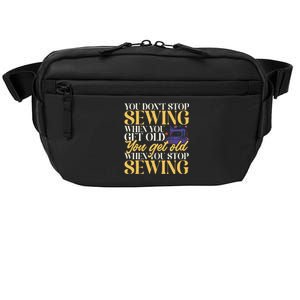 Sewing Machine Seamstress Quilting Sewing Crossbody Pack