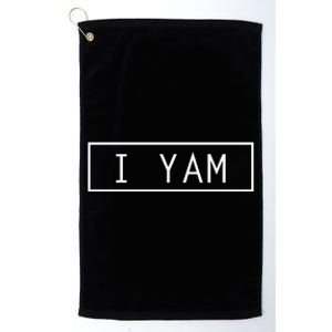 SheS My Sweet Potato I Yam Thanksgiving Platinum Collection Golf Towel