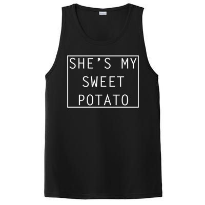 SheS My Sweet Potato I Yam Thanksgiving Graphic PosiCharge Competitor Tank