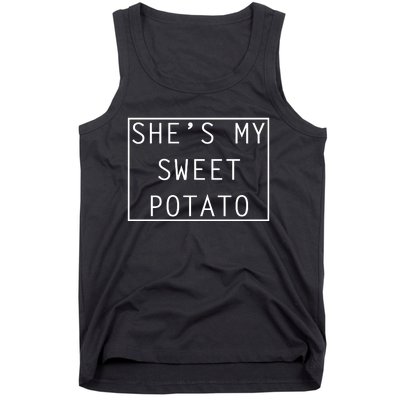 SheS My Sweet Potato I Yam Thanksgiving Graphic Tank Top