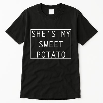 SheS My Sweet Potato I Yam Thanksgiving Graphic Tall T-Shirt