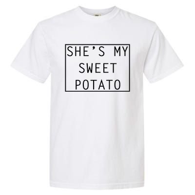 SheS My Sweet Potato I Yam Thanksgiving Graphic Garment-Dyed Heavyweight T-Shirt