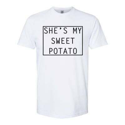 SheS My Sweet Potato I Yam Thanksgiving Graphic Softstyle CVC T-Shirt