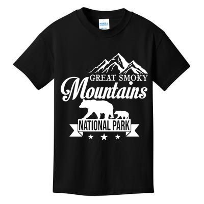 Smoky Mountains Kids T-Shirt