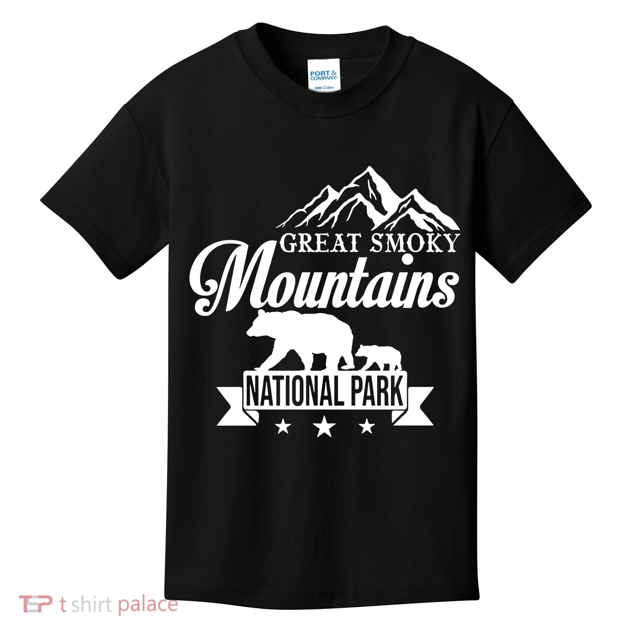 Smoky Mountains Kids T-Shirt