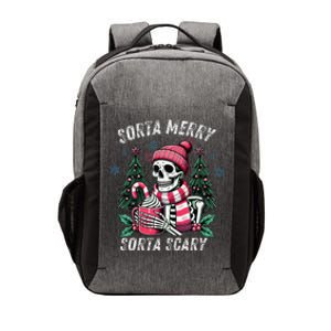 Sorta Merry Sorta Scary Skeleton Xmas Tree Christmas Pajamas Vector Backpack