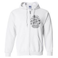 Skull Mom Some Days I Rock It Some Days It Rocks Me Recovery Full Zip Hoodie