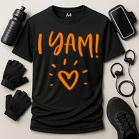 She's My Sweet Potato I Yam Set Couples Thanksgiving Cooling Performance Crew T-Shirt