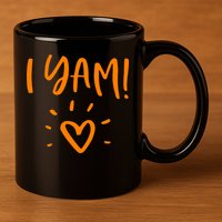 She's My Sweet Potato I Yam Set Couples Thanksgiving 11oz C Handle Ceramic Mug