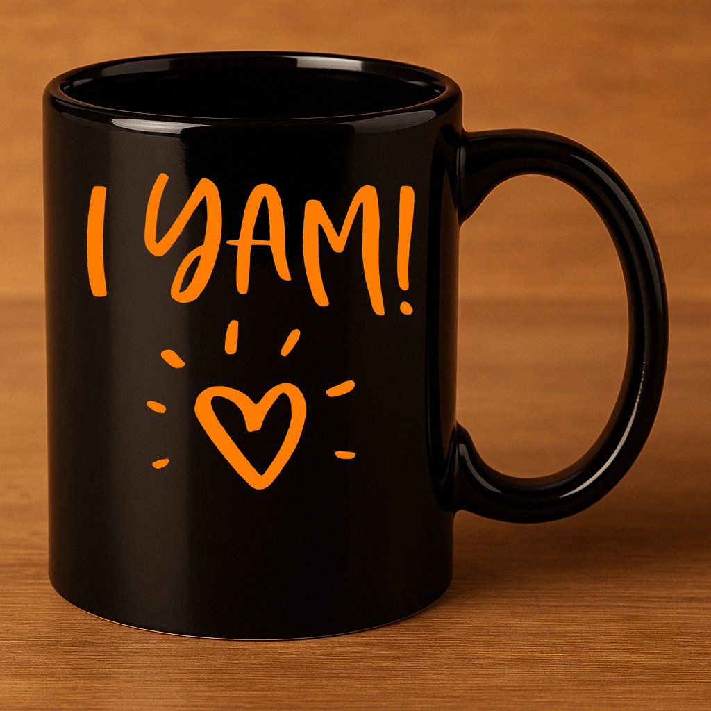 She's My Sweet Potato I Yam Set Couples Thanksgiving 11oz C Handle Ceramic Mug