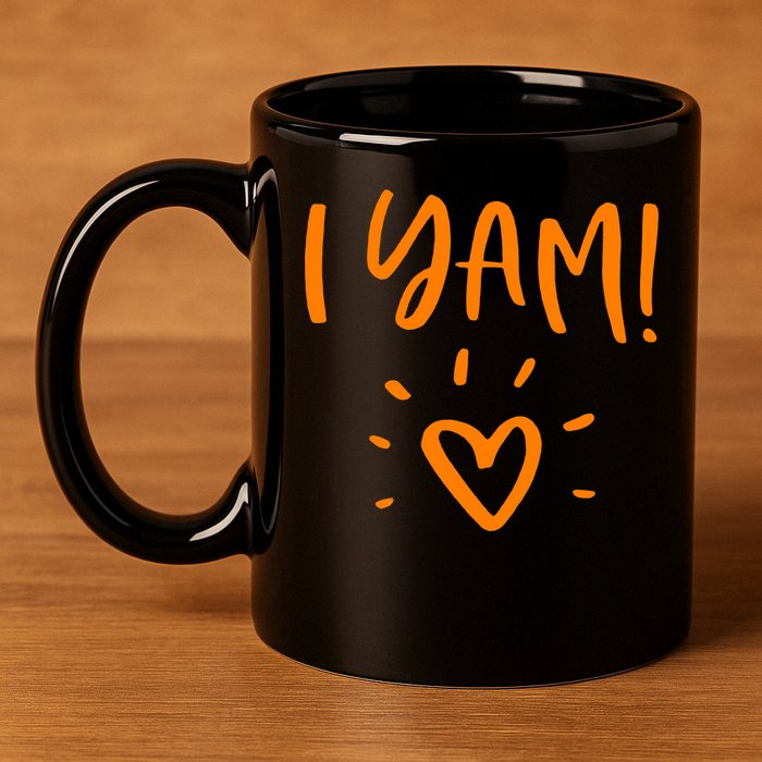 She's My Sweet Potato I Yam Set Couples Thanksgiving 11oz C Handle Ceramic Mug