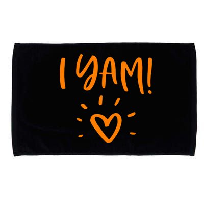 She's My Sweet Potato I Yam Set Couples Thanksgiving Microfiber Hand Towel