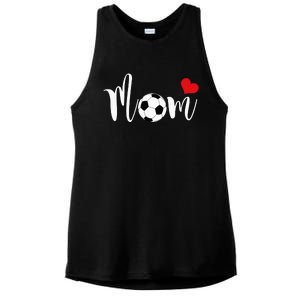 Soccer Mom Shirt for  Love You Mom Ladies PosiCharge Tri-Blend Wicking Tank