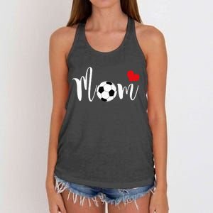 Soccer Mom Shirt for  Love You Mom Women's Knotted Racerback Tank