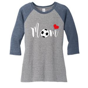 Soccer Mom Shirt for  Love You Mom Women's Tri-Blend 3/4-Sleeve Raglan Shirt