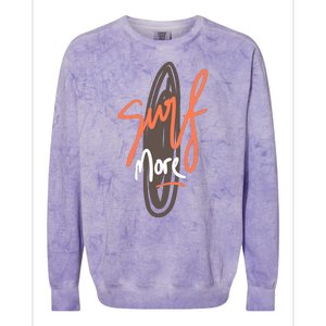 Surf More Colorblast Crewneck Sweatshirt