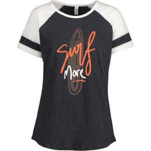 Surf More Enza Ladies Jersey Colorblock Tee