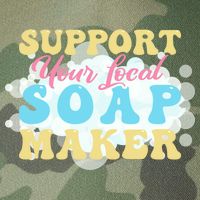 Soap Making Support Your Local Soap Maker Gift Legacy Tie Dye Trucker Hat