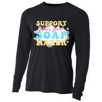 Soap Making Support Your Local Soap Maker Gift Cooling Performance Long Sleeve Crew
