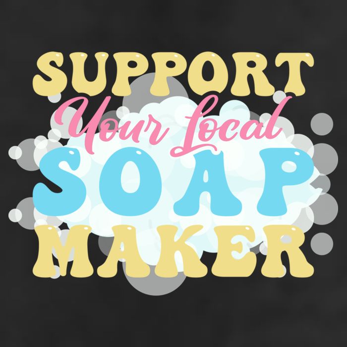 Soap Making Support Your Local Soap Maker Gift 25L Jumbo Tote