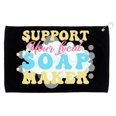 Soap Making Support Your Local Soap Maker Gift Grommeted Golf Towel