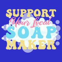 Soap Making Support Your Local Soap Maker Gift 16 in Basic Backpack