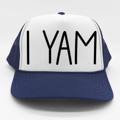 SheS My Sweet Potato I Yam Set Couples Thanksgiving Trucker Hat