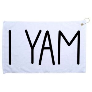 SheS My Sweet Potato I Yam Set Couples Thanksgiving Grommeted Golf Towel