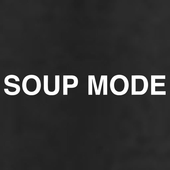 Soup Mode 7 Panel Mesh Trucker Snapback Hat