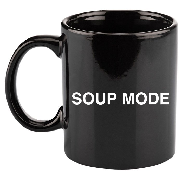 Soup Mode 11oz C Handle Ceramic Mug