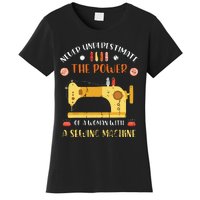 Sewing Machine Seamstress Sewer Women Girl Quilting Sewing Women's T-Shirt